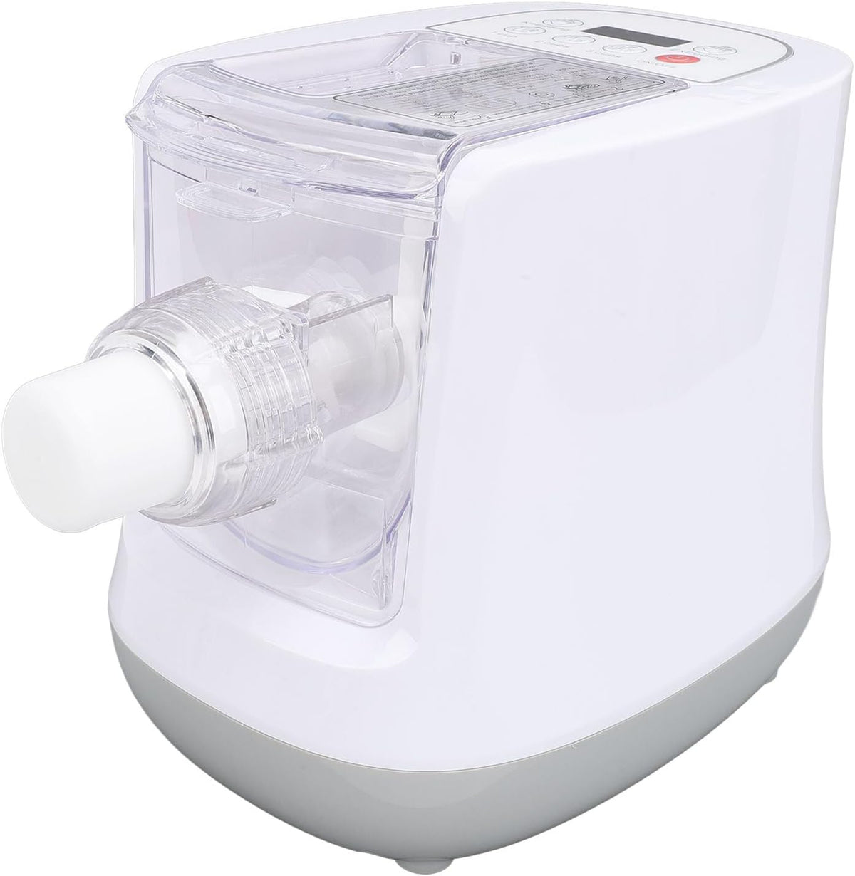 Depisuta machine à pâtes, ABS, alliage d'aluminium, Noir, électrique, Automatique avec 11 Assiettes en Forme de Pâtes