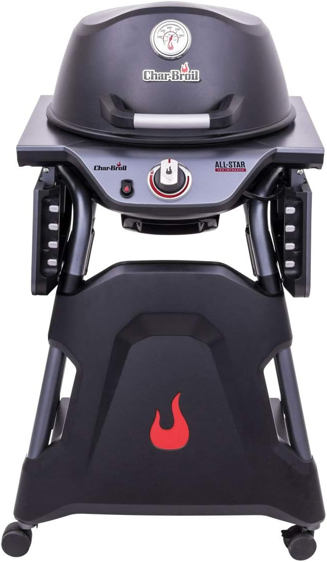 Charbroil Barbecues au gaz naturel, Noir/Rouge, Char-Broil All-Star120 Barbecue à gaz Noir