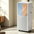 LCAIHONG climatiseur portable, Blanc, Climatiseur Mobile 4-en-1 Inverter, Refroidissement Chauffage Déshumidification Ventilation