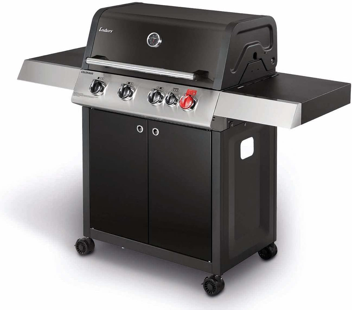 Enders Barbecues à gaz, 18,2 kW, Noir