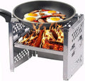 MQPALZKD Brosses-racloirs pour barbecue, Argent