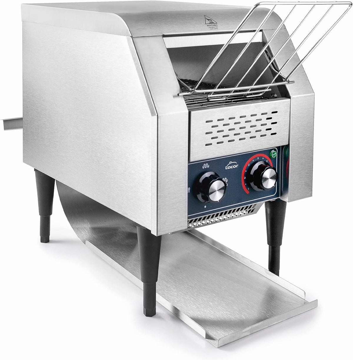 LACOR Grille-pains, 53 x 45 x 45 x 40 cm, 2.24 kw, Argent, 69066 Grille Pain Électrique Professionnel