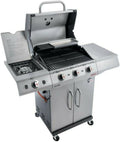 Charbroil barbecue à charbon, 119,80 x 59,20 x 124,70 cm - Poids : 56 kg, Gris/Noir, Char-Broil Barbecue à gaz Performance Pro S 3