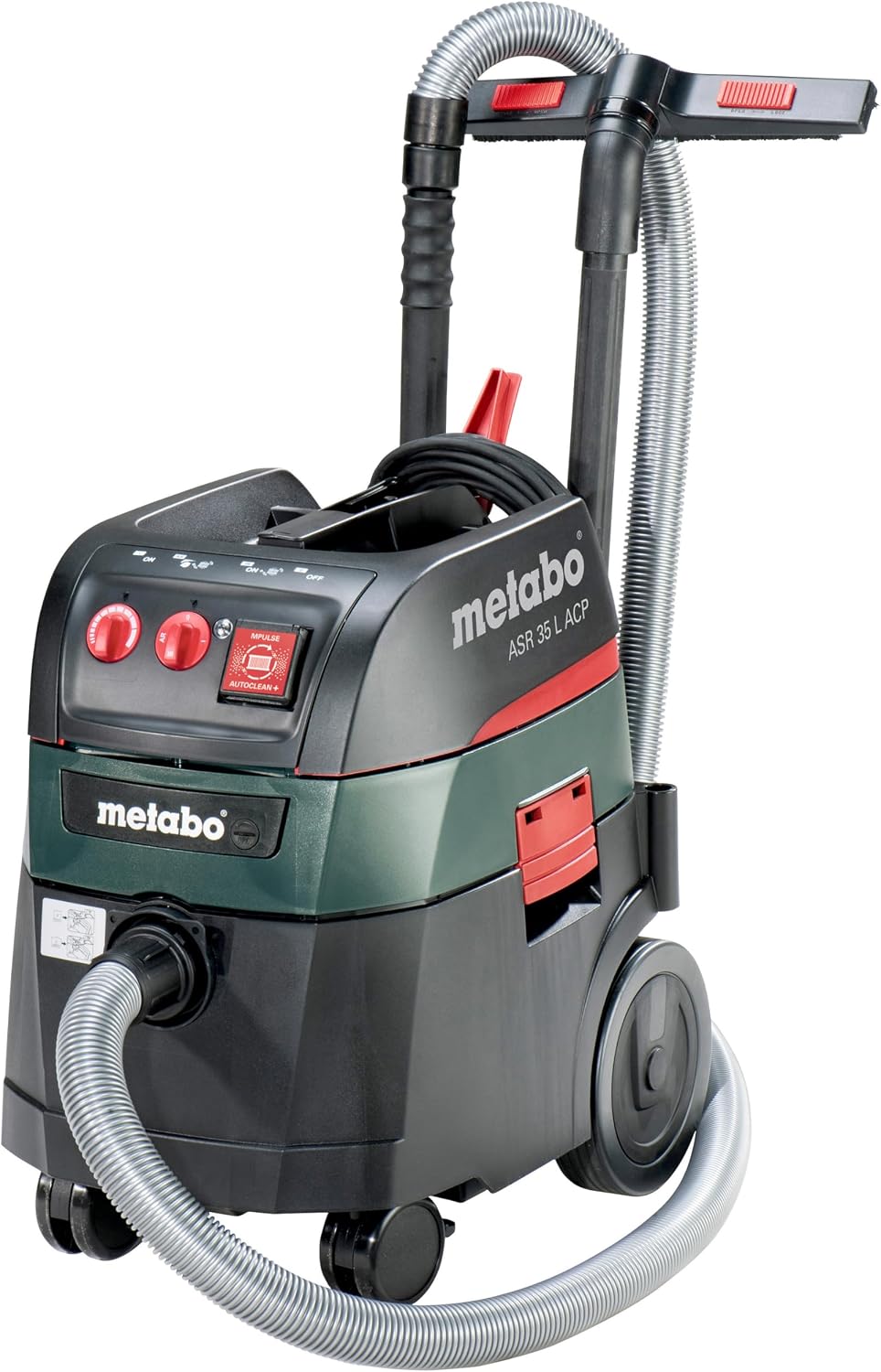 metabo aspirateur eau et poussière, 35 L, Noir, ASR ACP Aspirateur Tous usages
