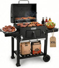 Amig barbecue à charbon, 116,5 x 13,1 x 56 cm., 116,5x13,1x56 cm, 57x42 cm, Noir