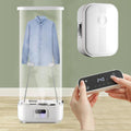 ANXYYDS presse à repasser, Blanc, SèChe-Linge éLectrique, Machine à Repasser Automatique, Machines à Presser pour SèChe-Linge