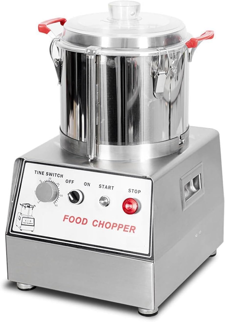 Robot Hachoirs à viande, 15 L, 1400 RPM, Argenté