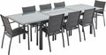 Alice's Garden Tables à manger, 300 cm, Gris/Anthracite
