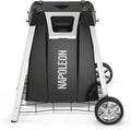 Napoleon barbecue à charbon, Noir/Argent, Accessoire barbecue Chariot pliant pour Travel Q Pro