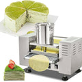 LJCSSD Crêpières, 50 x 35 x 35 cm, 2 200 watts, Noir, Machine à crêpes Automatique Professionnelle, contrôle Intelligent de la température