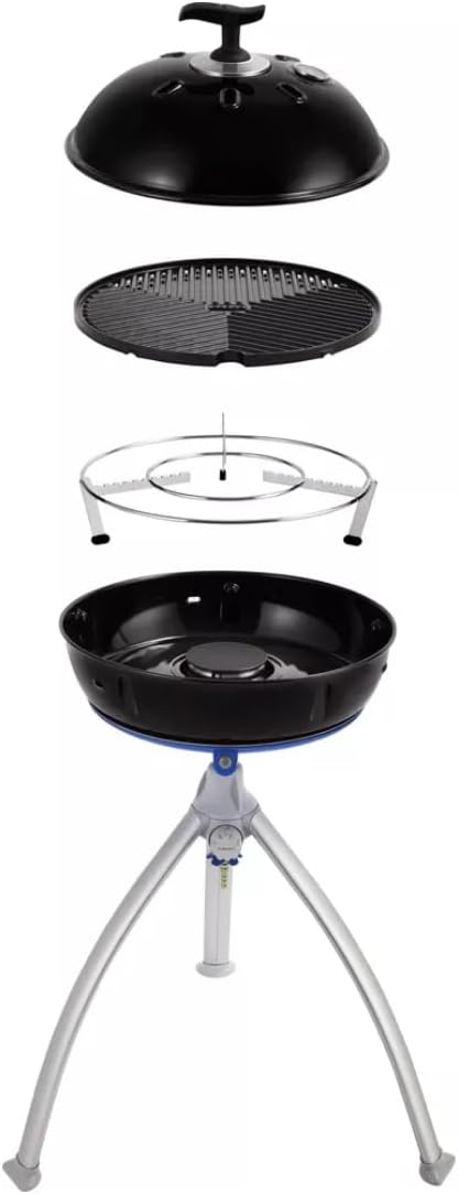 Cadac barbecue à charbon, 3 kW., noir., Grillo Chef 2 BBQ/Dome 50 mbar Noir