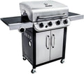 Charbroil Barbecues au propane, Argent/Noir, finition en acier inoxydable
