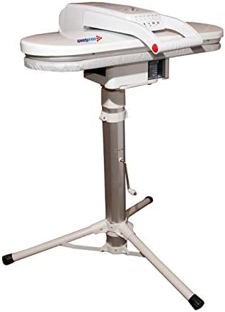 Speedypress presse à repasser, 64 cm, 27 cm, Noir, à Vapeur Méga avec Socle par - 38 Jets de Vapeur Puissants