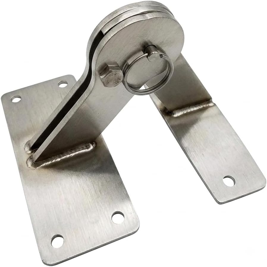 BBQgaskets.com fumoir, Argent, BEZANO Weber Bouilloire Couvercle Charnière kit, 5 DE Rangement de Grill Barbecue One Touch Inoxydable Quick Release
