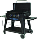 PIT BOSS plancha, Noir, - Portable à Gaz Ultimate 3 avec Chariot
