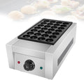 WCXTY Machines à gaufres et croques, Argenté, Machine à Poffertjes-Appareil à Takoyaki Professionnel