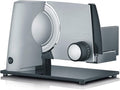 GRAEF. trancheuse électrique, 170 mm, Argenté, GRAEF Trancheuse universelle SKS320 argent, boîtier métal, lame ondulée inox Ø