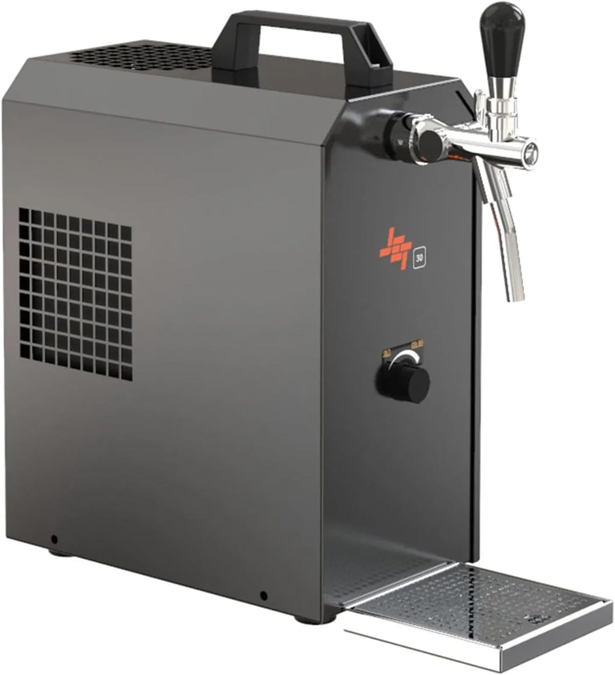 ich-zapfe.de Tireuses à bières, 35 l, Noir, Kit Complet sous-comptoir tireuse à bière Jet 30K - Pompe à air