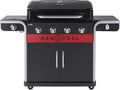 Charbroil barbecue à charbon, Noir/Rouge/Argent, GAS2COAL 2.0 440 - 30 MBAR