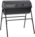 GeenYuu barbecue à charbon, 80 x 95 x 90 cm, acier, noir