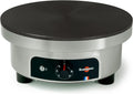Krampouz Crêpières, 400 x 181 mm, 3600 W, 230 V, 40 cm, Noir/Argent, Crepes maker Crepesgerät Komfort Rund