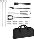 MQPALZKD Brosses-racloirs pour barbecue, Argent/Noir
