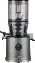 Hurom Extracteurs de jus à vis simple, 2,2 L, 200 W, Gris, H80-ST Extracteur de Jus à Froid, Slow Juicer pour Fruits & Légumes