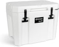 Petromax Glacières, 25 litres, alliage PE - Dimensions extérieures : environ (l x H x P) : 58 x 45 x 40,5 cm., Blanc/Noir