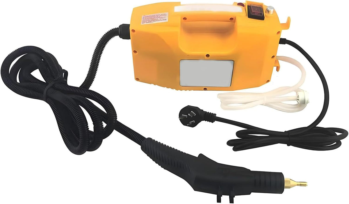 YXYLJOZ nettoyeur vapeur, 300 × 130 × 165 mm, 2 600 W, 50 Hz, 110 V, Jaune/Noir, Portable Haute Pression, résistant aux acides et aux alcalis