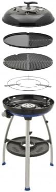 Antarion Plaques de cuisson pour barbecue, 69,6 x 94,1 x 47 cm, Noir/Argent, CADAC Carri Chef 2 Barbecue Gaz Grill spécial Camping