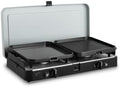 Antarion Réchauds, Noir/Argent, CADAC Réchaud 2 Brûleurs 2 Cook 3 Pro Deluxe Allumage Piezo