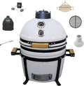 YNNI KAMADO fumoir, 39,9 cm, brillant (noir, vert, rouge comme standard) disponible dans 8 autres couleurs sur mesure., TQTT15LG Kamado sur pied