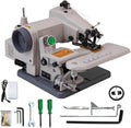 guoyjmm machine à coudre, 120 W, 220 V, 8 mm, 200 TR/Min, Noir, Portative à Point Invisible, Pas D'aiguille : 3