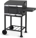 Tepro barbecue à charbon, 52 x 36 cm, Noir, Gril à charbon Toronto Basic, surface de cuisson : environ