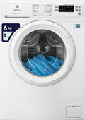 Electrolux lave-linge, 37.8CM, 6KG, 1200G, Noir, LAV.C/FRONT SLIM CE.B INV. VAPORE