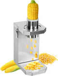 VEXYTRRON Éplucheurs, 6.5 cm, 40 W, Argenté, Égreneur Électrique Retrait Rapide des Grains