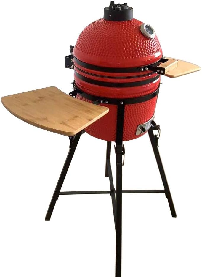 YNNI KAMADO fumoir, brillant (noir, vert, rouge comme standard) disponible dans 8 autres couleurs sur mesure