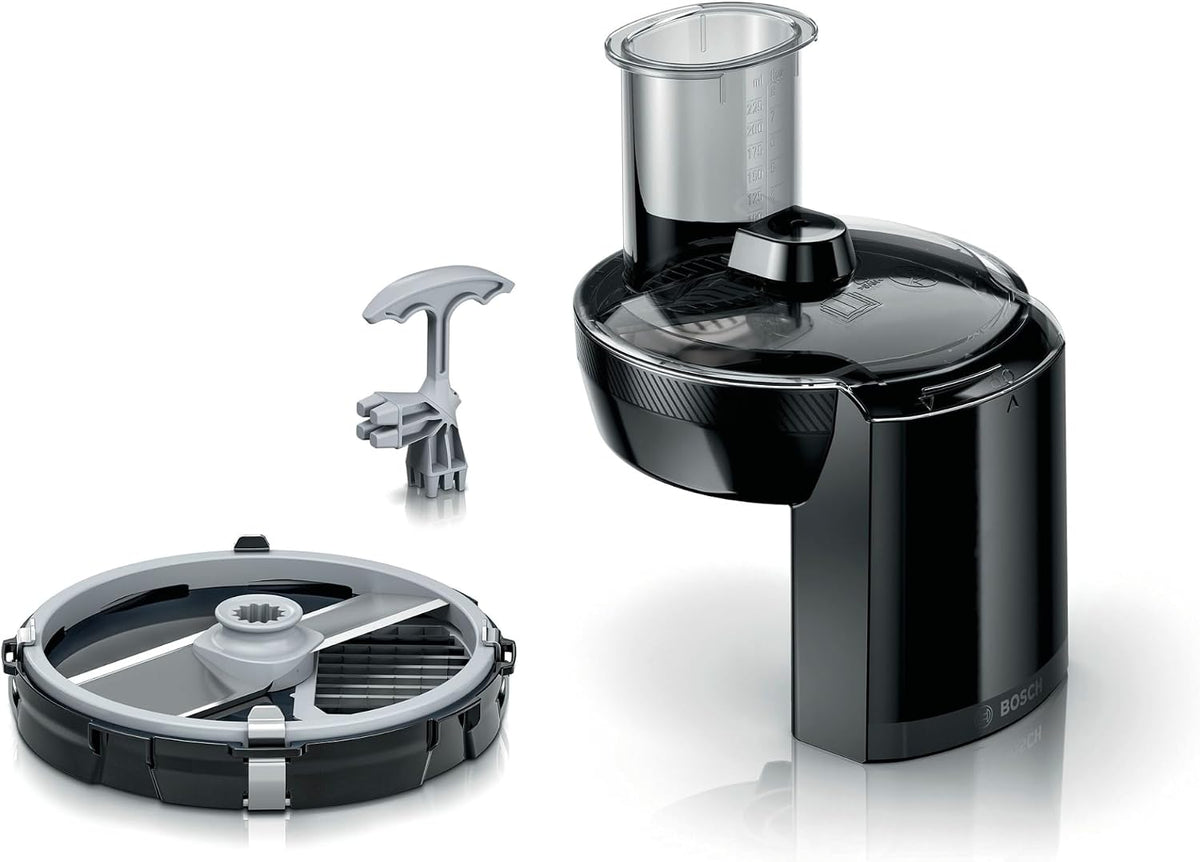 Bosch robot de cuisine, 9 mm, Noir, MUZS68CC Coupe-cube, accessoire pour série 2 et 4 (numéro de type MUM5xxx