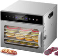 lilishangmao déshydrateur alimentaire, Acier inoxydable, Argenté, Professionnel - Plateaux Grillagés En Acier Inoxydable