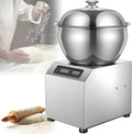 LYJIANGXIN Machines à pâtes, 5 kg, 8 kg, acier inoxydable 304, verre, métal., Argent, Pétrin Électrique Professionnel