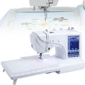 DPLXQPP machine à broder, 100 V-240 V 50 Hz 60 Hz., 100 X 235 Mm, Noir, Domestique, Zone Broderie, écran Tactile LCD 7' avec Zone Broderie 4' X 9