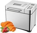 WEIMILOR WEIMILOR, 34 x 21 x 31 cm., 1 kg., 650 W., acier inoxydable, Argenté, Machine à Pain en Acier Inoxydable