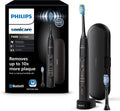PHILIPS Soniques, Noir, Sonicare ExpertClean 7300, Brosse à dents électrique sonique avec application, 3 modes de brossage et 3 niveaux d'intensité