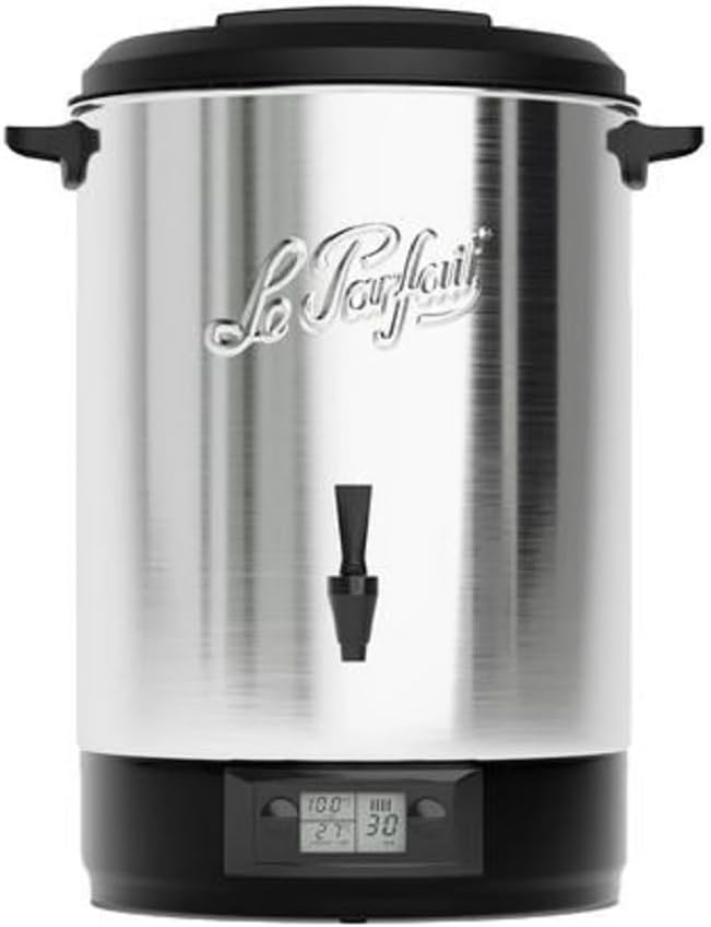BERLIN PACKAGING Stérilisateurs électriques, 45 L, Argenté, Sterilisateur électrique et automatique en acier inoxydable - Le ®