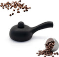 RKXKJ Torréfacteurs, Diamètre 13,4 cm, Longueur 28 cm, Noir, Torréfacteur À Café en Céramique pour Usage Domestique