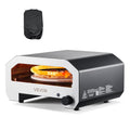 VEVOR four à pizza, SRGP027R., 603 x 593 x 324 mm., 40 cm, noir (spray)., portable pour extérieur, au gaz propane