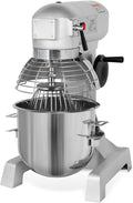 vertes robot pâtissier, 20 litres, 1100 watts, 20 L, 420 tr/min, Argenté, Robot pétrin électrique professionnel