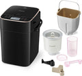 Panasonic Panasonic, 0,5 kg, 660 W, Noir, SD-PMC100NXE Machine à Pain et à Glace, 34 Menus, Double Capteur
