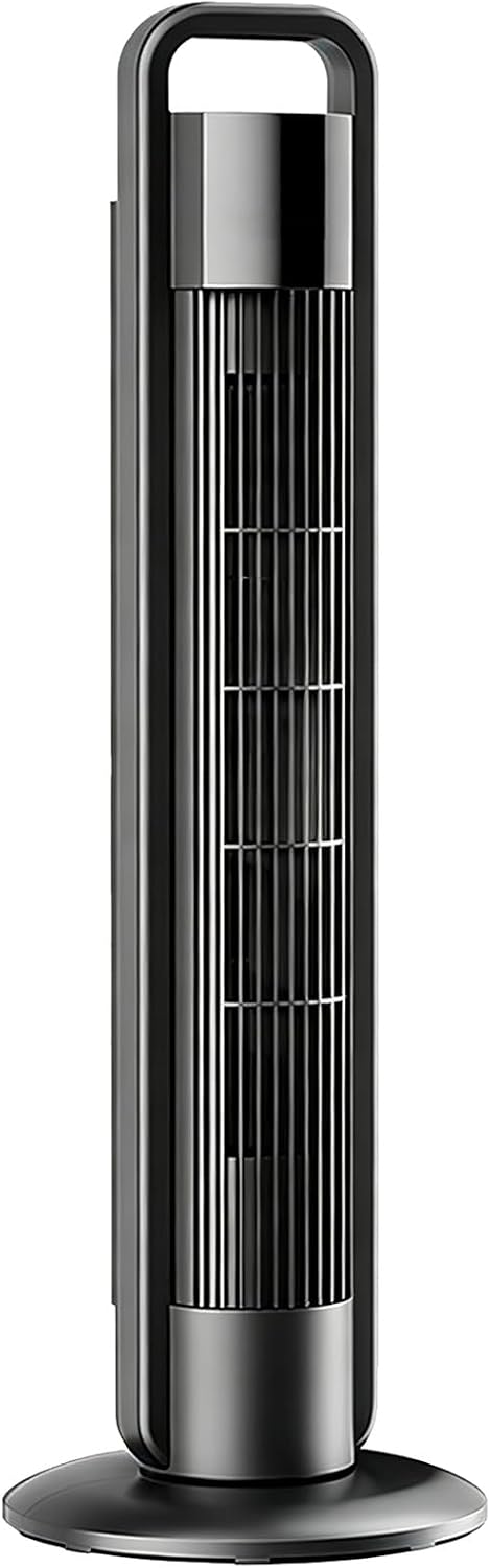 WUXTOKV Ventilateurs colonne, 110 à 220 V, 50/60Hz, 91 cm, 50 W, Noir, Climatiseur Colonne, Ventilateur Tour Silencieux
