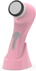 ESHINEDE Appareils de nettoyage et brosses, Noir, Brosse nettoyante for le visage électrique étanche, brosse nettoyante à charge sans fil